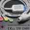 M & D CD2000 ECG 3 Lead Cable and Leadwires