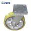 Factory direct sale 8inches PU industrial heavy duty casters