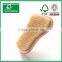 Foot-Shaped Wooden Bristle nail brush, massage brush WMB014