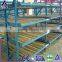 carton flow rack for warehouse storage