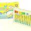 12color small round wholesale oil pastel crayons