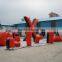 23pcs Red And Black Inflatable Shooting Paintball Bunker For Amusement