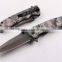 OEM new 440 stainless steel folding camping knife