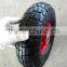pneumatic rubber wheel 3.50-4 for hand trolley
