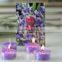 China paraffin wax tearless tea light candles bulk
