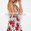 2016 Latest Design Hammock Backless Floral Dress Summer Dresses Women DME-26