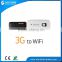 2016 Trending Products 3G USB Modem Wifi Router 3G Wifi Router Without Sim Card Slot LAN