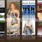 Roll up banner stand
