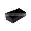 2 slot black acrylic hotel supplies storage box