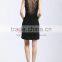 cocktail dress black real picture dress sexy transparent cocktail dress within stock