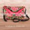 Kunming square clutch bags national wind tote bag ethnic leather bag