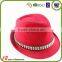 2015 Elegant Wool Felt cap wide brim Fedora hat Wholesale for lady