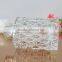 Round shaped clear glass perfume bottle stock