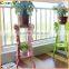 High strength newest engraved flower pot stand newset style planter shelf