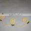 100' 14/2 Yellow Temporary Light String with cages