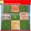 Wooden decking tile made of Fir with interlocking backing