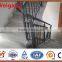 Common wrought iron and steel stair railing