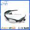 Fashion sport camera mp3 function smart bluetooth sunglass
