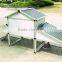 Hot Sale Aluminum Cheap Animal House Chicken Coop w/Nesting Box and Outdoor Run