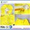 Lightweight Multi-Ply Latex Free, Regular/Large, Yellow (Pack of 50) Fluid Resistant Isolation Gowns
