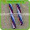 pp drinking straw with three colors spiral