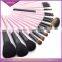 18 piece wholesale makeup brushes, Professional 18 pcs Makeup Brush Set tools, Soft natural hair makeup brushes