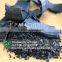 Waste tire shredder machine