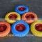 Polyurethane flat free tire for wheelbarrow