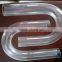 tubes 8 led light tube Extrusion square Tube/PC Tube/ LED Light Tube cast /extrude transparency/colorful acrylic tube