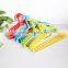 PH-106multi colorful plastic adult hanger/clothes hanger
