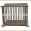 solid pine wood baby playpen with door