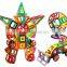 Hot Sale Plastic Educational Magnetic Building Block Brick Toys for Kids