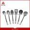 Reusable FDA silicone kitchen Utensil Set of 6, silicone baking spatula sets