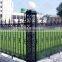 for street Decorative Black Cheap steel fence, factory direct production fence