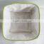 Stainless steel stand fabric bread basket for sale