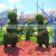 Amusement park deco grass ornamental artificial animal