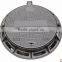 ductile iron grey iron manhole cover with frame grating