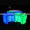 Lighted modern kitchen bar counter night club decoration
