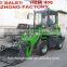 hot sale HUIZHONG JN908 mini wheel loader zl08 radlader with tubeless tire