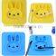 FDA approved rabbit silicone placemat for kids children dinner plate