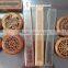 INCENSE BURNER AND VIETNAM OUD COIL- 3 HOURS BURNING FOR NEW FEELING AGARWOOD FRAGRANCE,