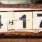 Eco-friendly reused wooden calendar/creative wood calendar