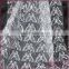 Vintage metallic embroidery lace, floral embroidered mesh fabric for dress