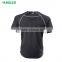2017 sport wear Spandex / Polyester sports gym shirt jogging running top