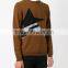 2015 factory price hand knitting star pattern sweater mens