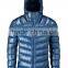 Custom Fashion Winter Mens Down Feather Jacket With Hood 2017 Zip Jacket Custom