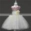 Sleeveless Paillette Kids Flower Girl Tutu Dresses