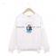 100% cotton cartoon printing women hoodies