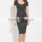 2017 Cheapsale Sexy Ladies Tight Solid Stripe Casual Dress Bulk Clothing