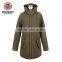 M1099 Plus size women slim long hoody padded parka